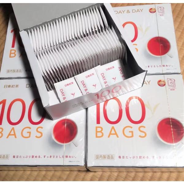 日本 日東紅茶 DAY&DAY 紅茶包 100入 日本紅茶 業務用紅茶包 經典沖泡紅茶-細節圖2