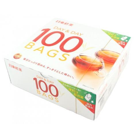 日本 日東紅茶 DAY&DAY 紅茶包 100入 日本紅茶 業務用紅茶包 經典沖泡紅茶-細節圖3