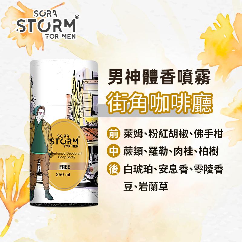 歐洲 LADY STORM 男性 體香噴霧 250ml 效期2026 風暴 噴霧 香氛 體香劑 男士 除臭 香水-細節圖4