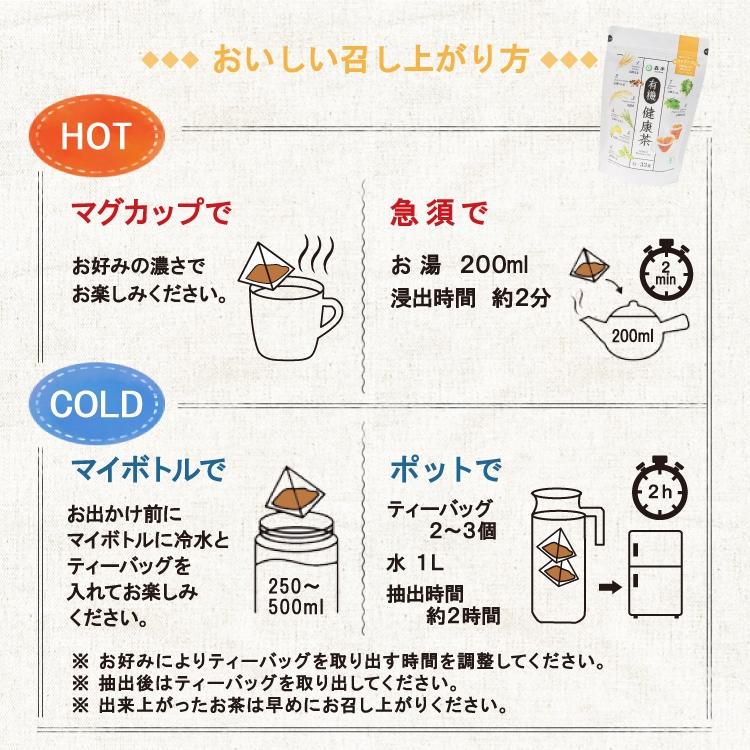 現貨 日本 森半 有機健康茶 茶包 3g*33包/袋 JAS認證 毎日的有機栽培 健康茶 煎茶茶包 三角茶包 冷泡茶-細節圖3