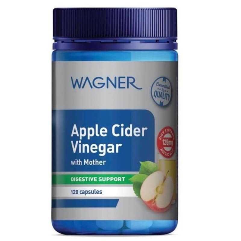 現貨 澳洲 Wagner 蘋果醋酵母菌膠囊 120粒 效期2028.04 蘋果醋 酵母菌 膠囊-細節圖2