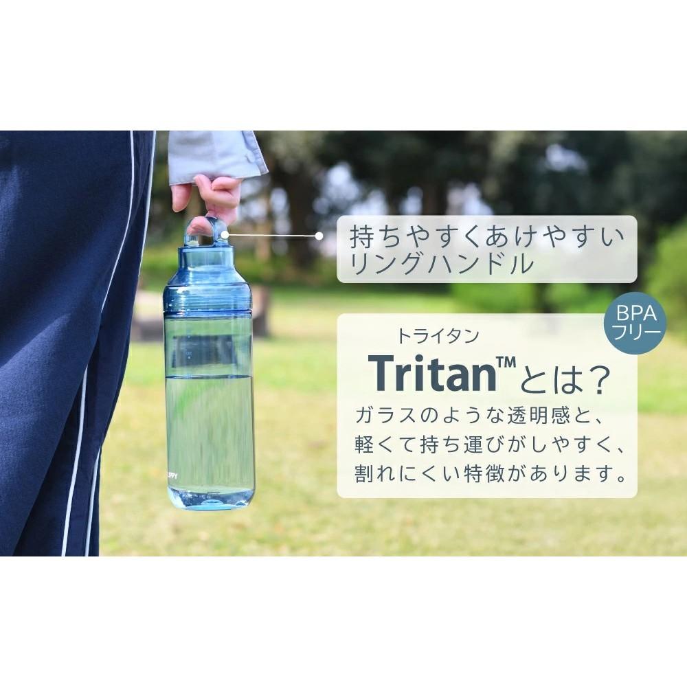 現貨/預購 日本 LIPPY 輕量 超耐摔Tritan材質 運動水瓶 700ml 1000ml 水瓶 寬口 水壺 直飲-細節圖3