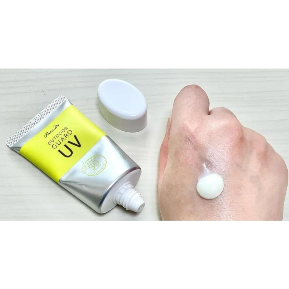 日本 ParaDo 防水抗UV 防曬乳液 SPF50 防曬 乳液 7-11限定 尤加利 戶外防曬凝膠 檸檬尤加利香-細節圖3