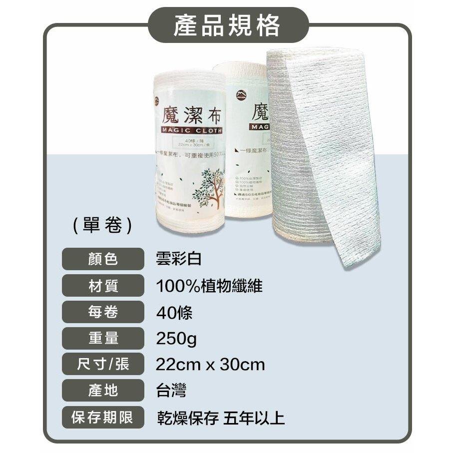 現貨 新包裝  快速出貨 IdeaHom 萬用魔潔布 40條 抹布 去污 紙抹布 魔潔布 棉紗巾 濕紙巾 紗布 重複水洗-細節圖4