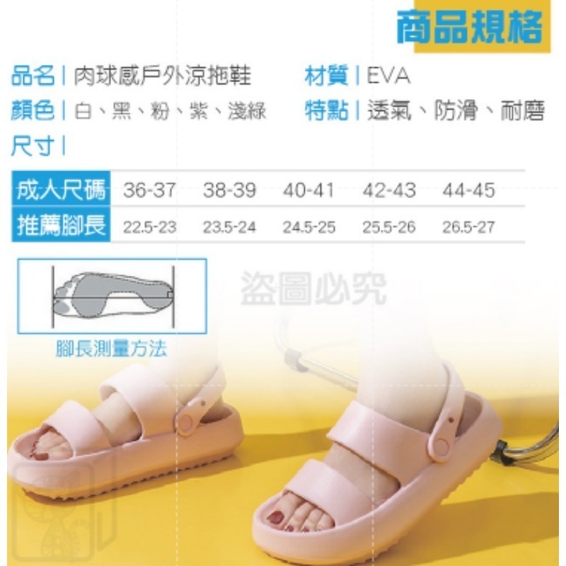 🔥蝦皮最低價🔥厚底涼拖鞋 超厚底涼鞋 防滑涼鞋 防水防滑 高彈力厚底拖鞋 拖鞋 防滑涼鞋 男女涼拖鞋 涼鞋 室內拖鞋-細節圖3