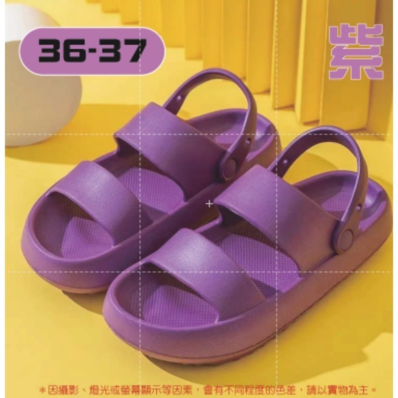 🔥蝦皮最低價🔥厚底涼拖鞋 超厚底涼鞋 防滑涼鞋 防水防滑 高彈力厚底拖鞋 拖鞋 防滑涼鞋 男女涼拖鞋 涼鞋 室內拖鞋-規格圖9