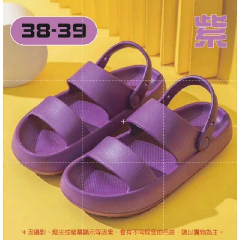 🔥蝦皮最低價🔥厚底涼拖鞋 超厚底涼鞋 防滑涼鞋 防水防滑 高彈力厚底拖鞋 拖鞋 防滑涼鞋 男女涼拖鞋 涼鞋 室內拖鞋-規格圖9