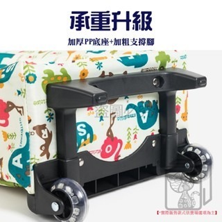 🔥台灣發貨🔥全升級拉桿保溫購物車 買菜購物車 菜籃車 買菜車 買菜推車 摺疊購物車 拉車 購物車 好收納 採購推車-細節圖3