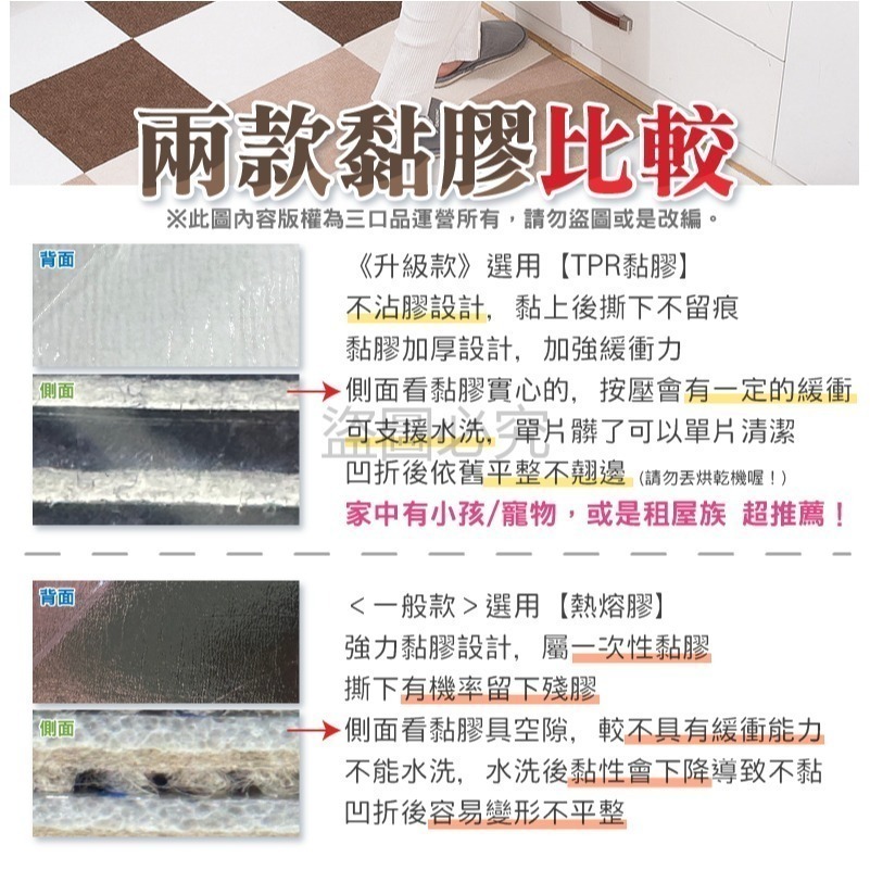 🔥超低價🔥SGS檢驗 寵物地墊  加厚地墊 寵物防滑地墊 免膠地墊 可裁剪地墊 日式止滑墊 無黏膠地墊 拼接地墊-細節圖3