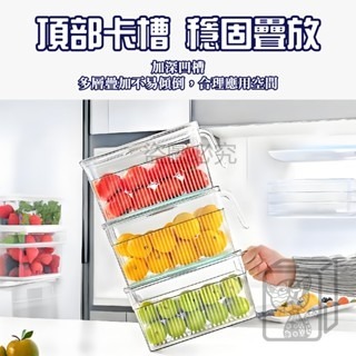 🔥日期紀錄🔥冰箱收納盒 冰箱保鮮盒 雞蛋盒 蔬果盒 瀝水保鮮盒 冰箱抽屜 食物保鮮盒 保鮮盒 冰箱置物盒 密封保鮮盒-細節圖3