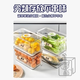 🔥日期紀錄🔥冰箱收納盒 冰箱保鮮盒 雞蛋盒 蔬果盒 瀝水保鮮盒 冰箱抽屜 食物保鮮盒 保鮮盒 冰箱置物盒 密封保鮮盒-細節圖6