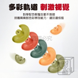 🔥臺灣出貨🔥投籃轉轉樂 投籃疊疊樂 旋轉滾球 滾球玩具 轉轉樂玩具 滾滾球 軌道滾球 滑道滾球 幼兒玩具 早教玩具-細節圖7