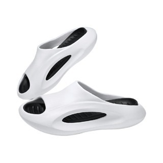 🔥5CM厚底🔥潮流運動拖鞋 男拖鞋 籃球休閑鞋 夏季外穿拖鞋 沙灘涼拖鞋 踩屎感拖鞋 EVA拖鞋 厚底拖鞋 室外拖鞋-細節圖4