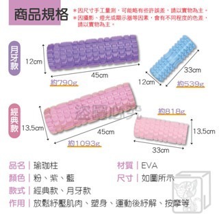 🔥45cm加長🔥瑜珈柱 瑜珈棒 瑜珈滾筒 按摩滾輪 瑜珈滾輪 瑜伽柱 瑜珈 按摩 肌肉放鬆 EVA按摩滾筒 瑜珈用具-細節圖2