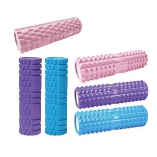 🔥45cm加長🔥瑜珈柱 瑜珈棒 瑜珈滾筒 按摩滾輪 瑜珈滾輪 瑜伽柱 瑜珈 按摩 肌肉放鬆 EVA按摩滾筒 瑜珈用具-細節圖4