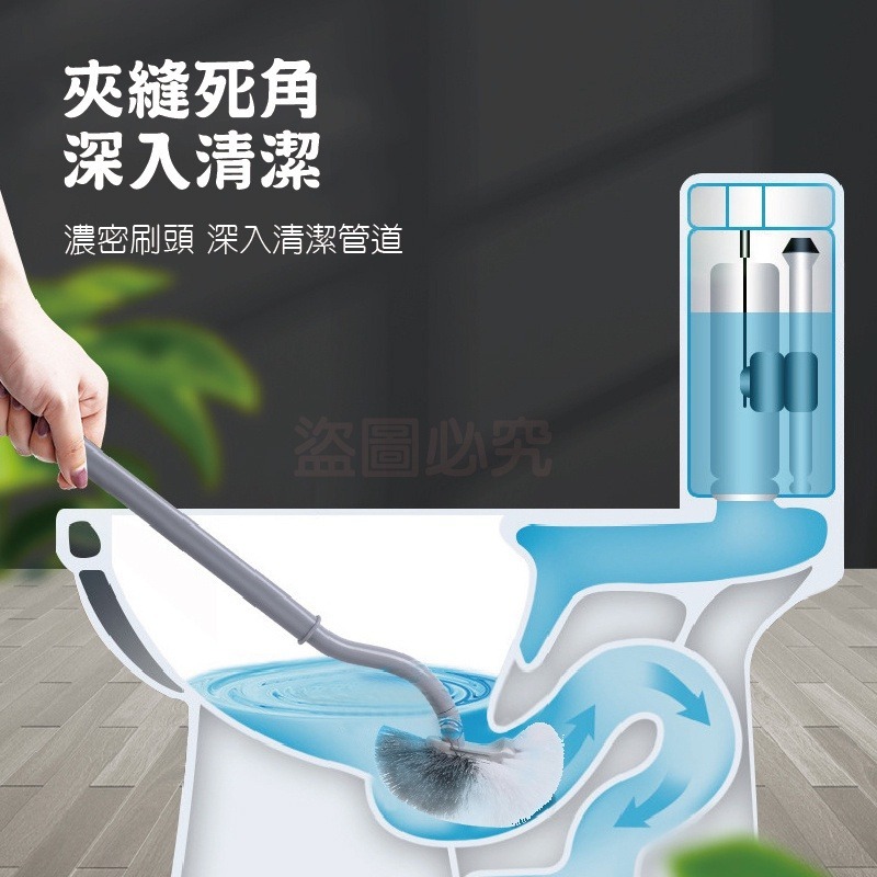 🔥台灣發貨🔥彎頭無死角馬桶刷 長柄馬桶刷 馬桶清潔 廁所刷子 型無死角馬桶刷 馬桶刷浴廁清潔 清潔刷 刷子 無死角刷-細節圖6