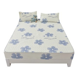 🔥超低價🔥乳膠床包 乳膠涼蓆 乳膠床墊 冰絲床包 乳膠涼墊 床包 冰絲涼蓆 冰絲床墊 涼感床墊 雙人加大床墊 涼感床-細節圖6