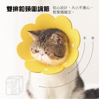 💛加厚款💛防水耐髒💛伊莉莎白圈 伊莉莎白頭套 寵物頭套 防舔頭套 防咬頭套 寵物頭套 羞恥圈 貓咪頭套 防舔圈-細節圖5