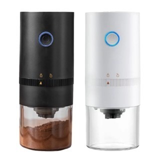 🔥可調粗細🔥電動咖啡磨豆機 咖啡粉 穀物研磨機 咖啡磨粉電動磨豆機 咖啡磨粉機 穀物磨粉機 自動磨粉 電磨機 磨豆機-細節圖3