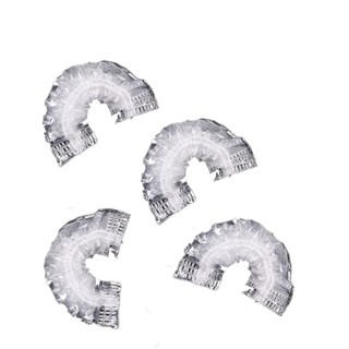 🔥單隻0.18🔥一次性防水耳套 透明防水耳套 一次性耳罩 染髮耳套 拋棄式耳罩 洗頭耳套 透明護耳套 簡易耳套-細節圖9