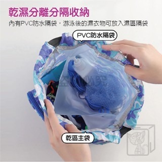 🔥乾濕分離袋🔥兒童游泳包 兒童玩水包 兒童雙肩包 兒童更衣包 可愛萌趣兒童背包 兒童後背包 兒童包包 兒童運動包-細節圖6