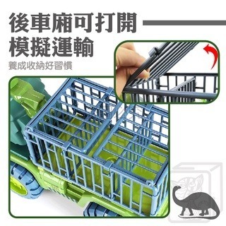 🦖恐龍來襲🦖恐龍運輸車 超大恐龍運輸車 霸王龍 三角龍 恐龍貨車 恐龍車玩具 兒童玩具 生日禮物 恐龍玩具 玩具車-細節圖7