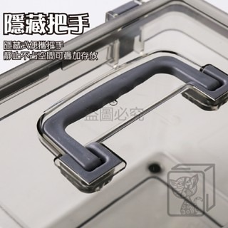 🔥堅固耐摔🔥防潮密封箱 多功能防潮箱 透明防潮箱 收納箱 乾燥箱 氣密箱 防霉防潮箱 周邊乾燥箱 攝影器材防潮箱-細節圖7