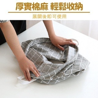 🔥超低價🔥棉麻洗衣籃 棉布圓桶洗衣籃 棉麻收納籃 防水洗衣籃 棉麻收納桶 可折疊籃子 髒衣籃 洗衣籃 洗衣袋 洗衣籃-細節圖7