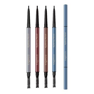 ✨柔韌纖細✨雙頭眉筆 眉筆 防水眉筆 防汗眉筆 持色眉筆 防水防汗不脫色 造型眉筆 雙頭眉筆 眉毛筆 修眉筆 化妝品-細節圖2