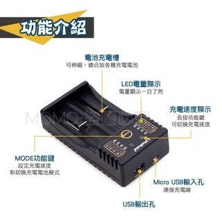 🔥台灣發貨🔥LiitoKala鋰電池充電器 單槽/雙槽/四槽 電池充電 智能充電器 萬能充電器 電池充電器多功能充電-細節圖7