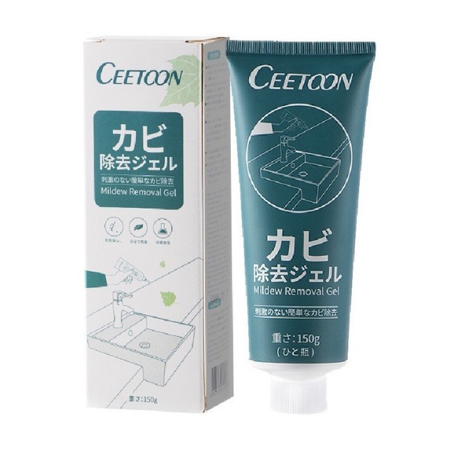 CEETOON 除霉凝膠劑150g 日本除霉凝膠 除菌凝膠 除霉劑 去除霉菌 冰箱廚房磁磚去霉菌 日本除霉膏-細節圖2
