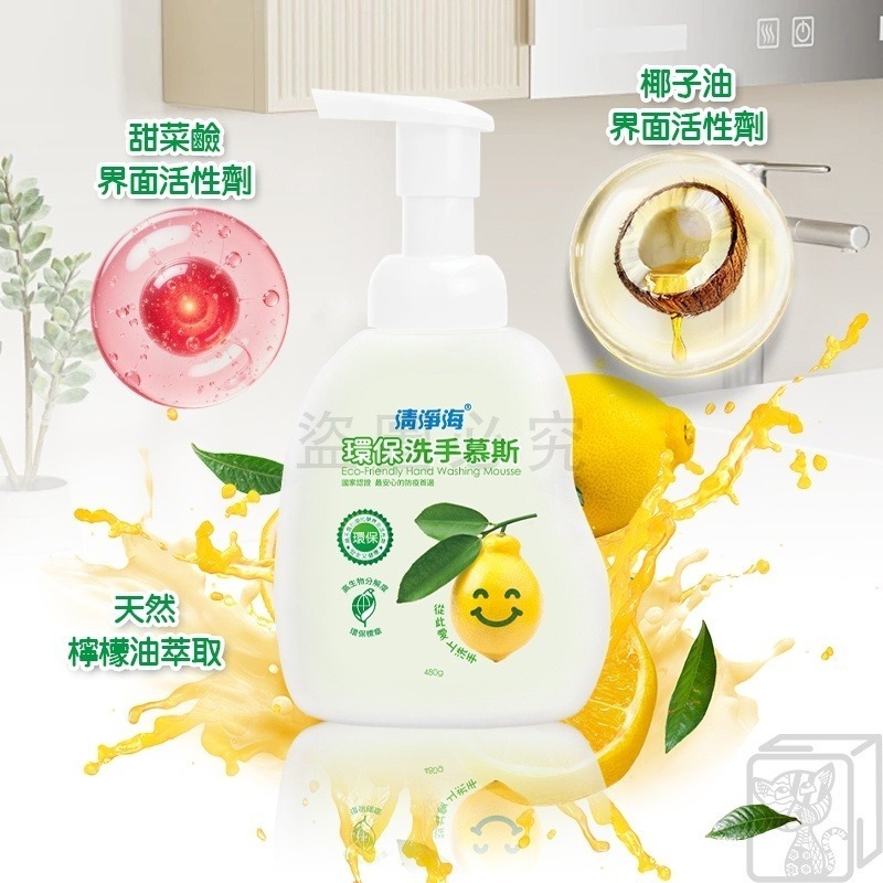 💥綿密泡沫💥台灣製 清淨海 洗手慕斯 台灣製造 清淨海品 泡沫細緻 迅速起泡 溫和不刺激 潔淨護手 環保安心 350-細節圖6
