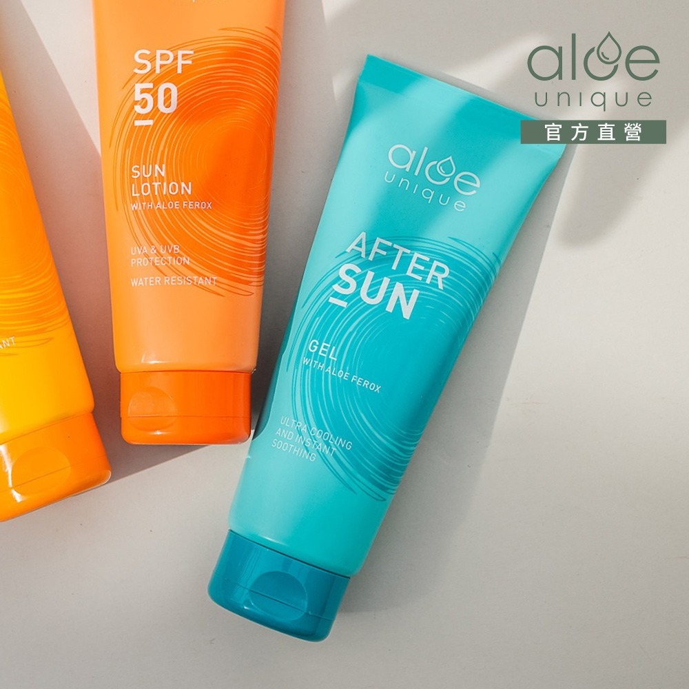 aloe unique 優尼客 蘆薈 曬後 修復凝膠 125ml 舒緩 鎮定 修復 臉部身體皆適用 保濕-細節圖2