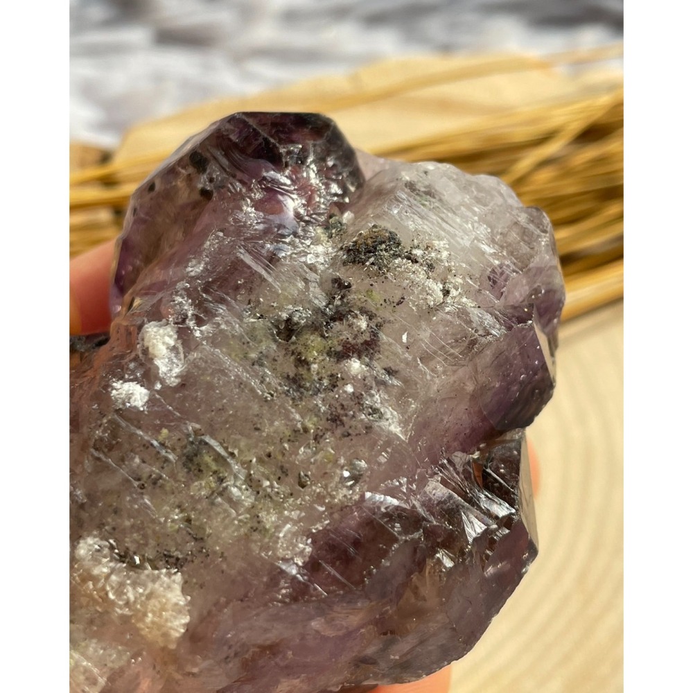 超七骨幹 骨幹水晶 帶幽靈 原礦 水晶 避邪化煞 排除負能量-細節圖4