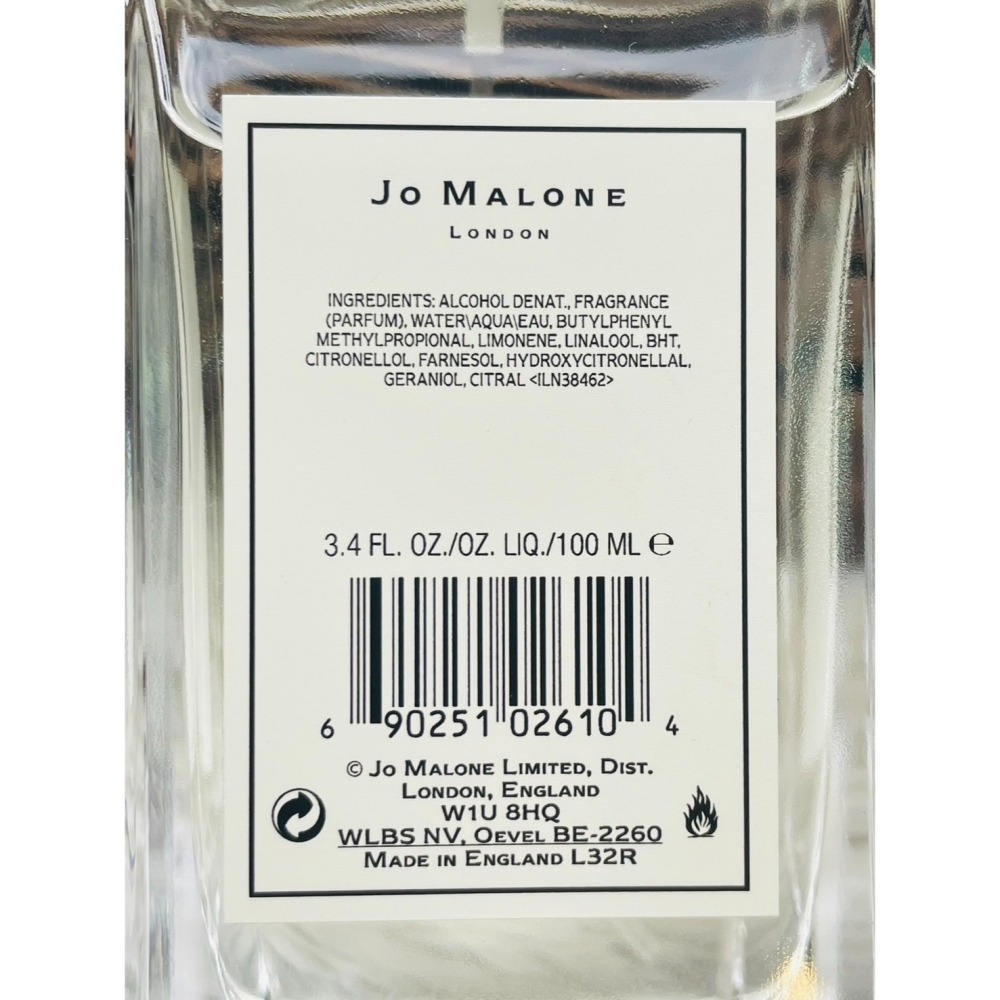 JO MALONE 黑莓子與月桂葉 Blackberry & Bay 香水 女香 100ml-細節圖2
