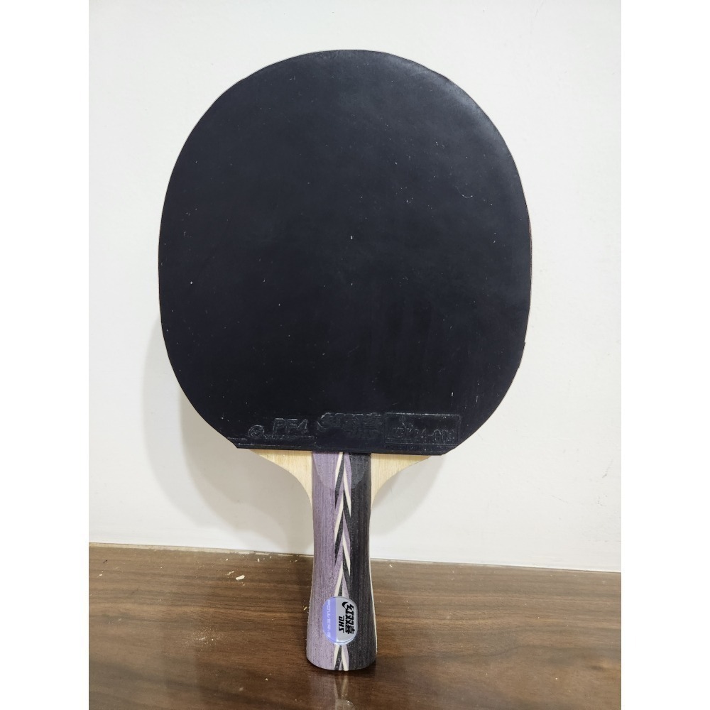 2手拍 紅雙喜 勁極6 VIS結構 FL 含拍套-細節圖2