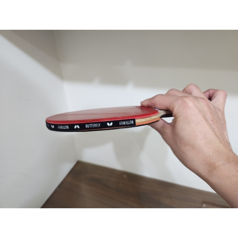 2手拍 紅雙喜 勁極6 VIS結構 FL 含拍套-細節圖4