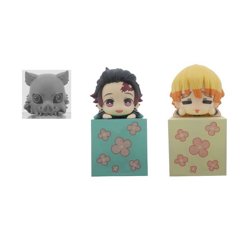 新品現貨✨鬼滅之刃✨日版 FuRyu 趴姿 趴趴桌緣公仔第一彈&第二彈 炭治郎 善逸 彌豆子 伊之助-細節圖3