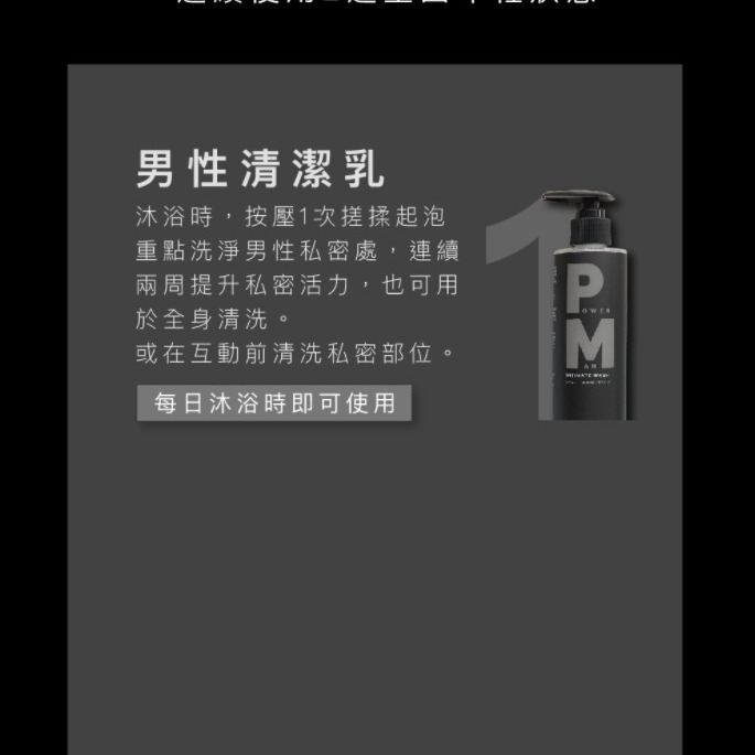 Play&Joy Powerman 男性私密 清潔乳 250ml-細節圖2