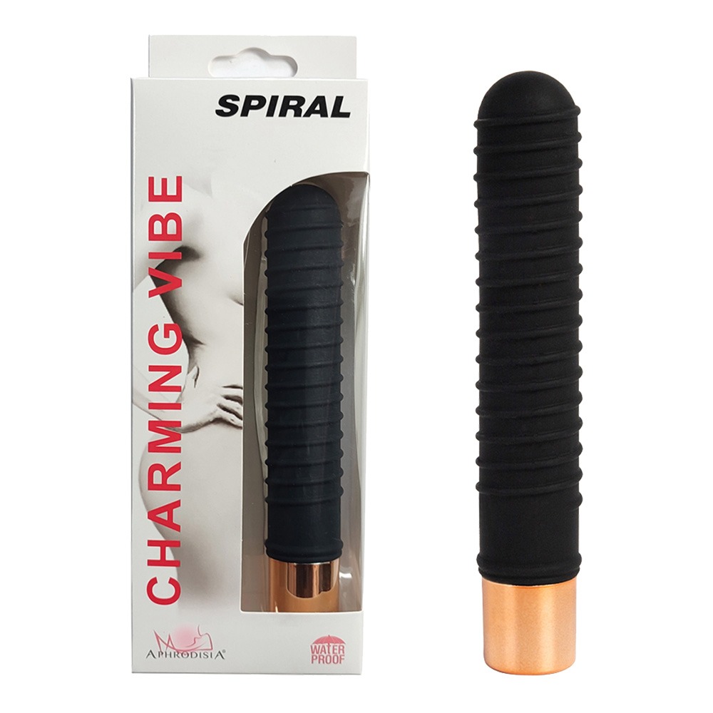 初心者 變頻 震動按摩棒-螺紋型-細節圖2