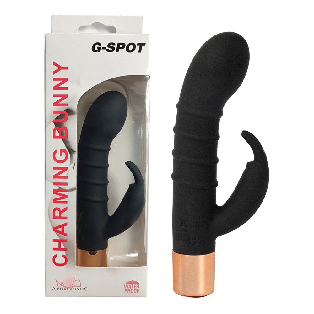 初心者 變頻 震動按摩棒-G點兔兔 螺紋型-細節圖2