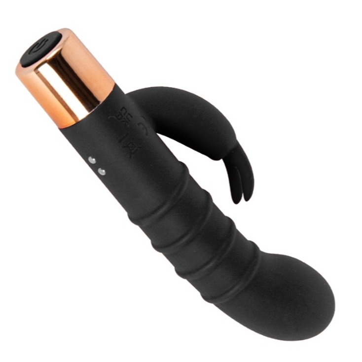 初心者 變頻 震動按摩棒-G點兔兔 螺紋型-細節圖3