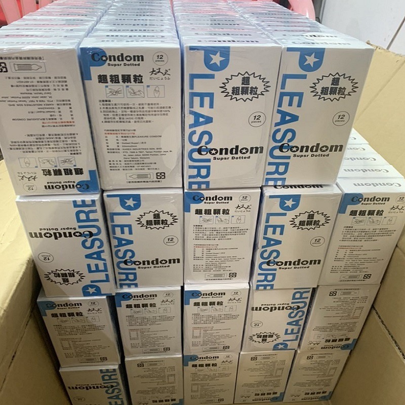 超粗顆粒 狼牙 衛生套 保險套 12入-細節圖2