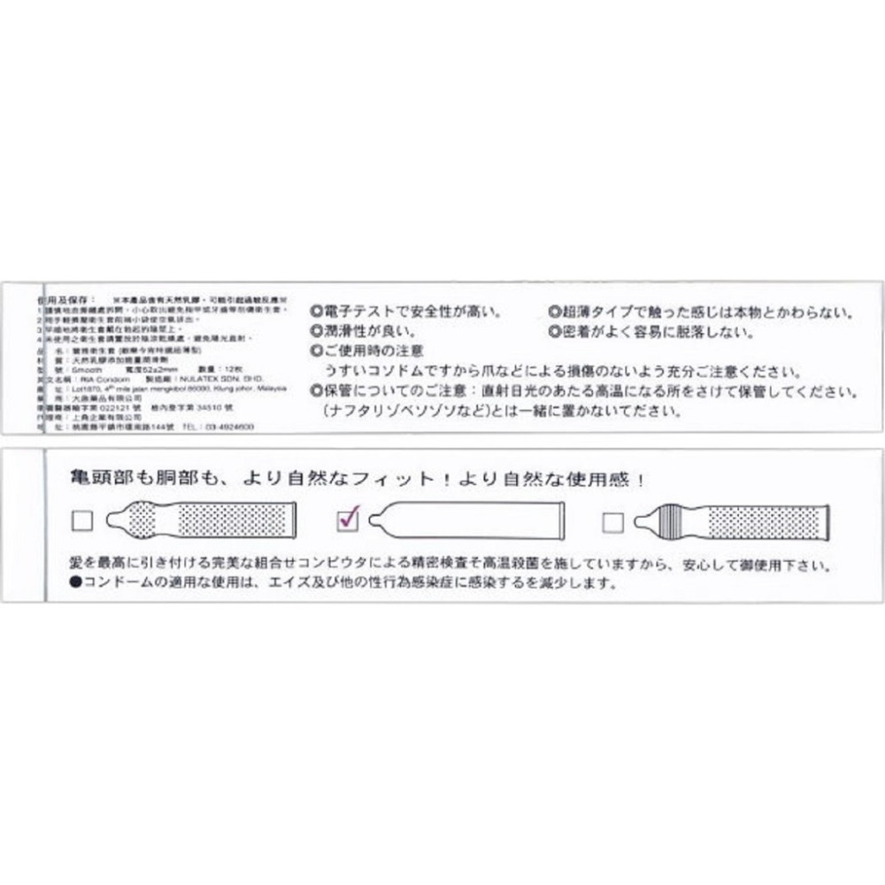 歡樂今宵衛生套 特選 超薄型 12入 保險套-細節圖2