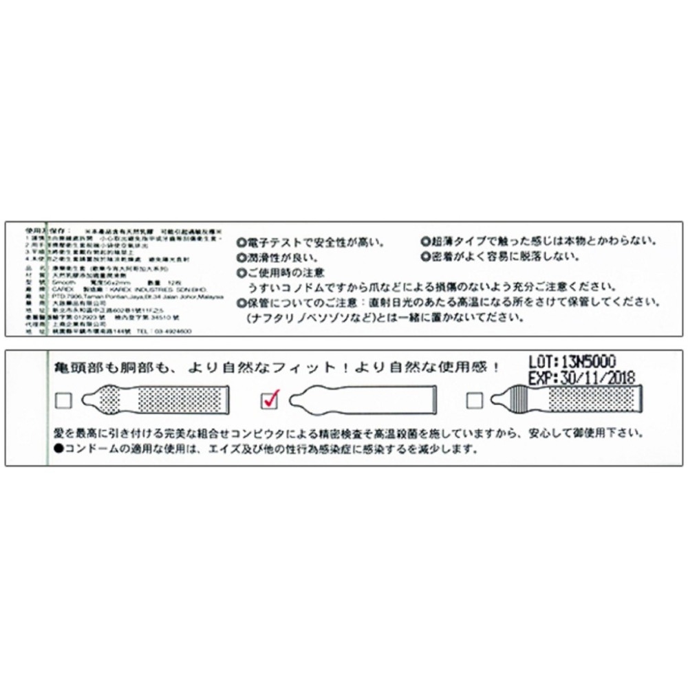 歡樂今宵衛生套 大阿哥 56mm-細節圖2