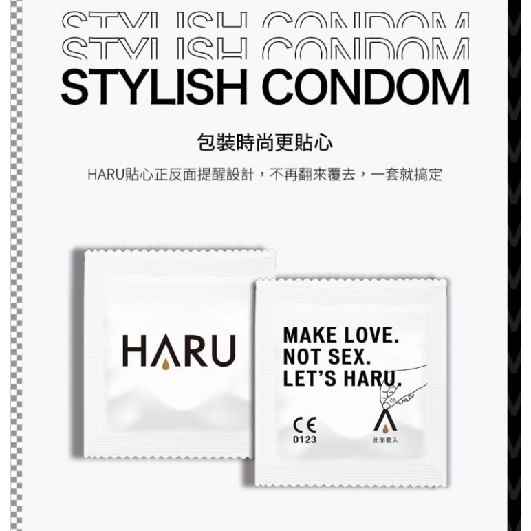 HARU 熱感型 超薄型 凸點環形 保險套-細節圖7