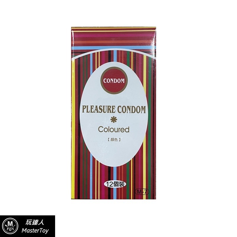 樂趣 六色 超薄型 彩虹保險套 12片裝-細節圖2