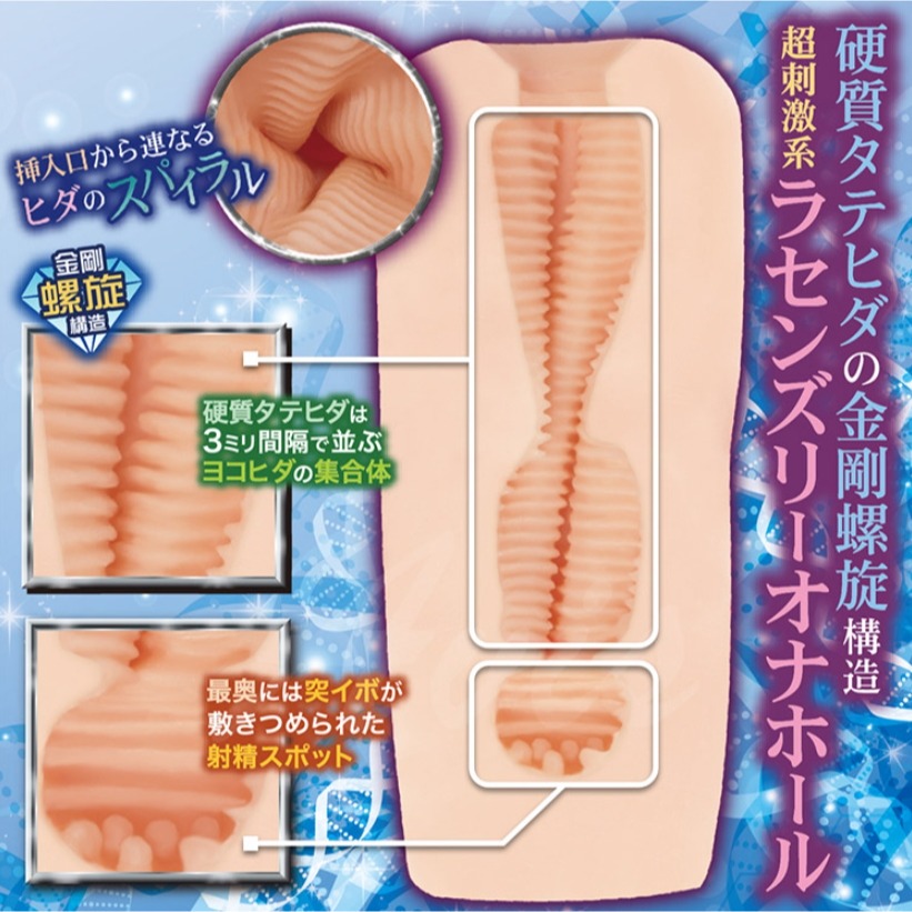 日本MACCOS 鑽石天使 螺旋通道 動漫名器飛機杯【贈 謎片群】-細節圖2