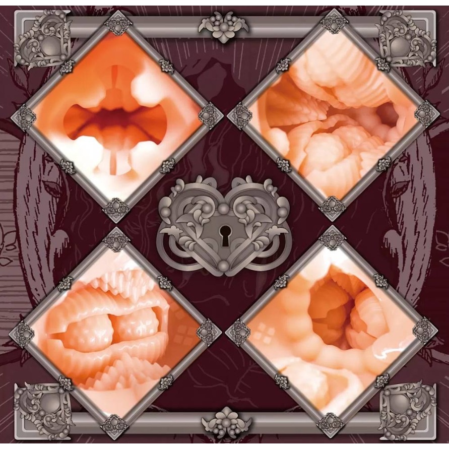 日本TH 黑魔術師の穴 肉褶壓榨 夾吸自慰器【贈 謎片群】-細節圖2