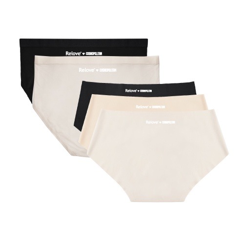 【 Relove】柯夢波丹聯名款-透氣桑蠶絲超值5件包色組(顏色任選)-細節圖2